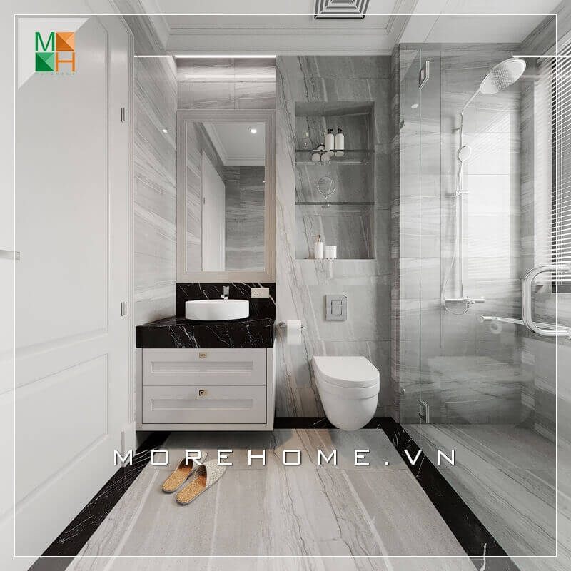 Kiến trúc sư thiết kế nhà vệ sinh hiện đại và tinh tế cho các công trình như chung cư, nhà phố, biệt thự.
